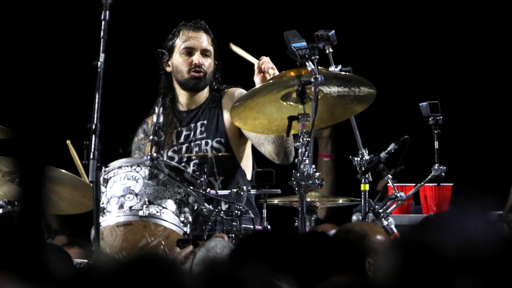 Jay Weinberg mit Suicidal Tendencies im Vorprogramm von Metallica am 24. April 2025 im Rogers Centre in Toronto